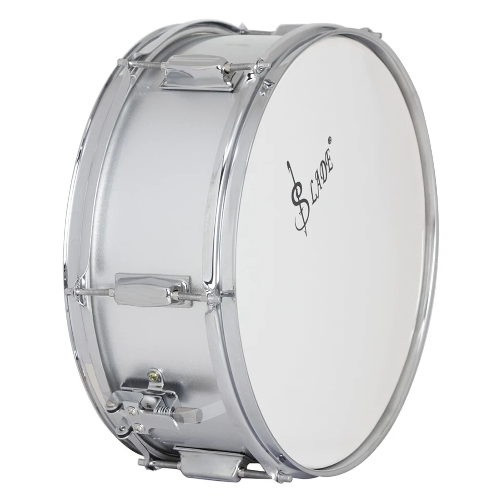 IRIN 14 Inch Snare Drum High Quality Professional Instrument Jazz Drum Set with Drum Sticks Strap Steel Wire Music Accessories
