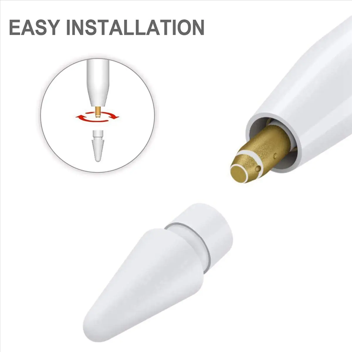 【BUY NOW】16 Pack Pencil Tips Replacement High Sensitivity Nib for Apple Pencil 1St / 2Nd Generation and IPad Pro Pen