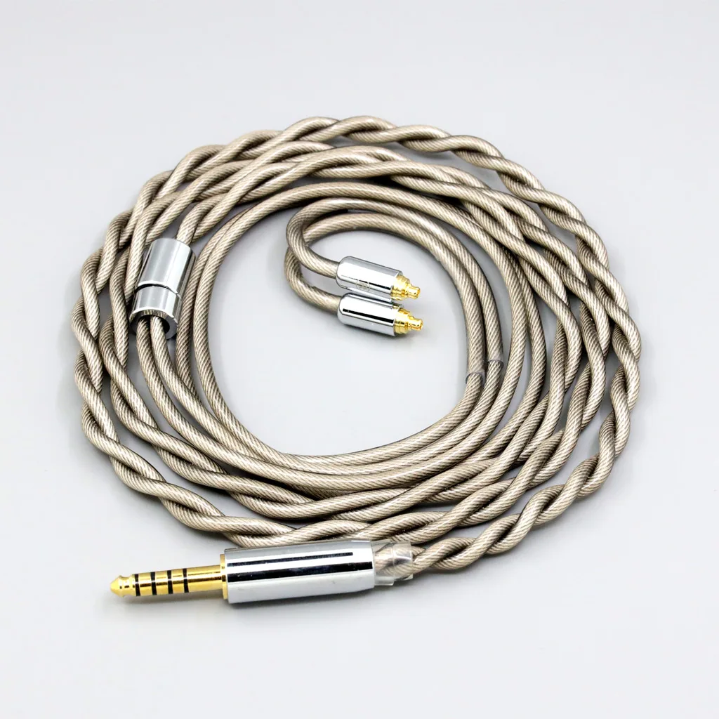 

7n Litz OCC Type6 756 core Silver Plated Hifi Earphone Cable For AKG N5005 N30 N40 MMCX 7850