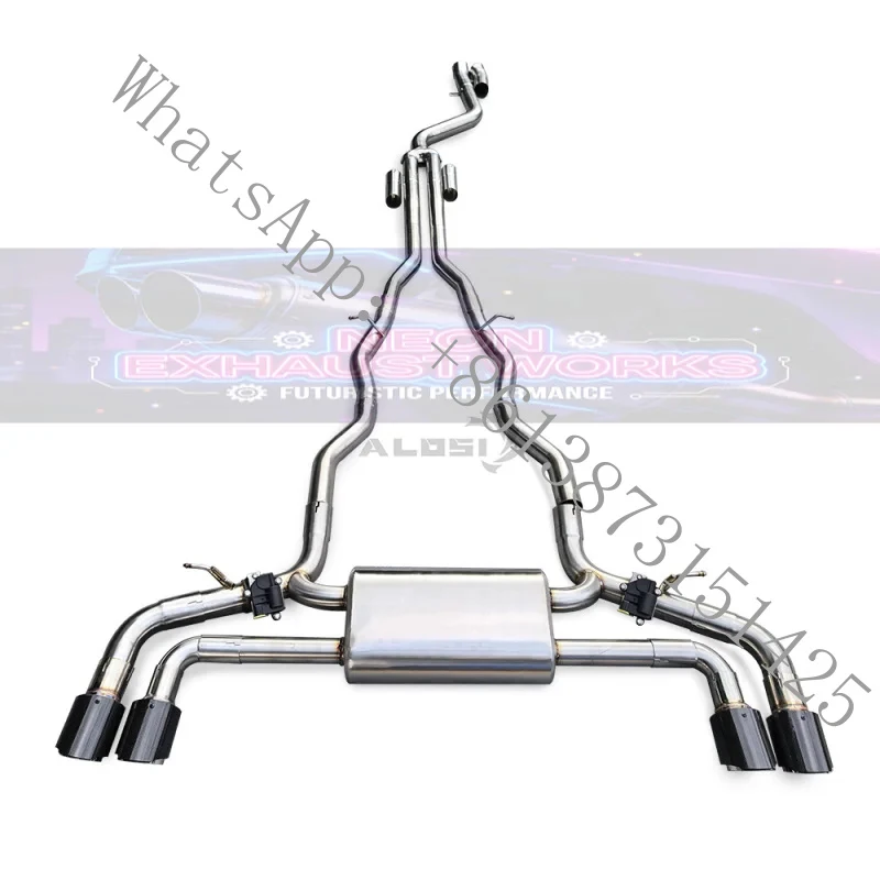 

540/540i G30/G38 3.0T B58 2018-2024 Stainless Steel High-performance-controlled-back Exhaust