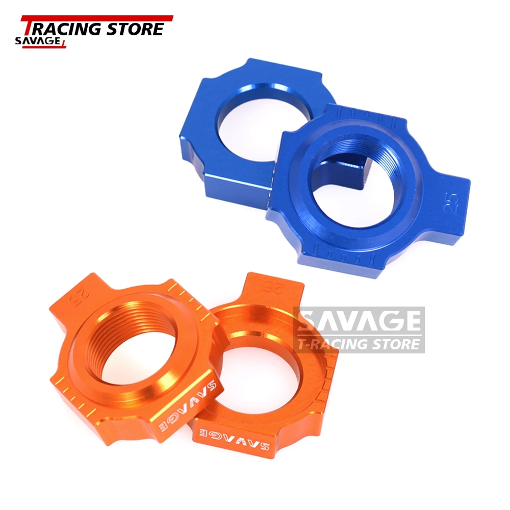 Chain Tensioner Adjuster Block For Husqvarna FC250 FC350 FC450 FX350 FX450 FS450 TC125 TX300 TX300i FR450 Rally Swingarm Sliders