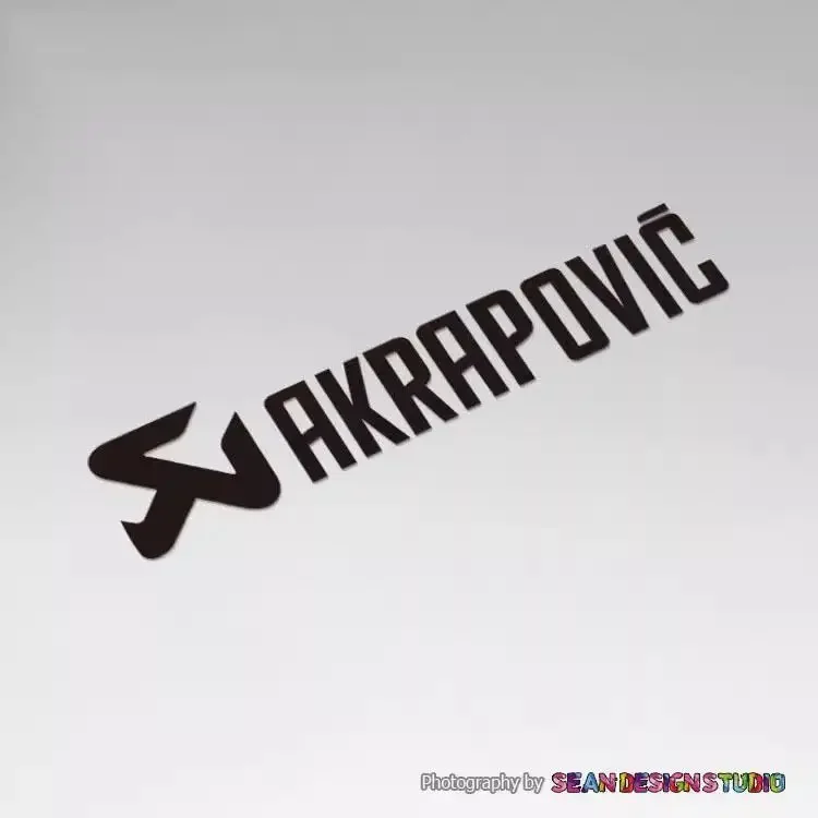 Akrapovic العقرب نوع دراجة نارية العادم الأنابيب ملصق مقاوم للماء عاكس ملصق سحب زهرة ملصق تعديل