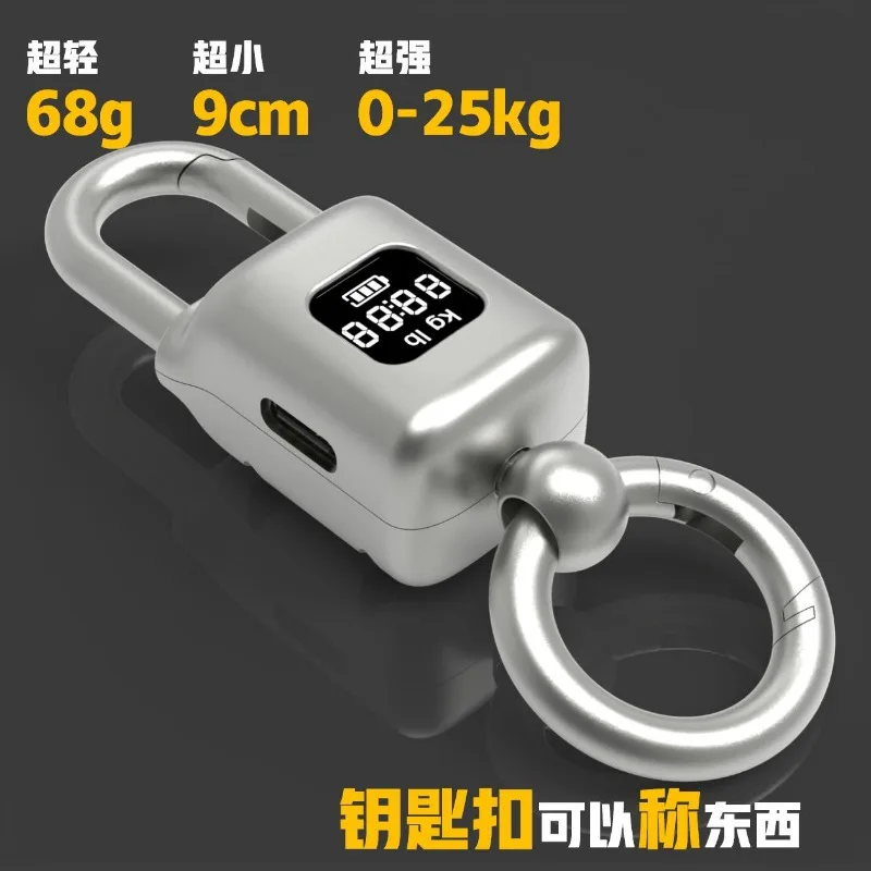 Mini Keychain Digital Scale, Portable Multi-function Handheld Weighing Scale