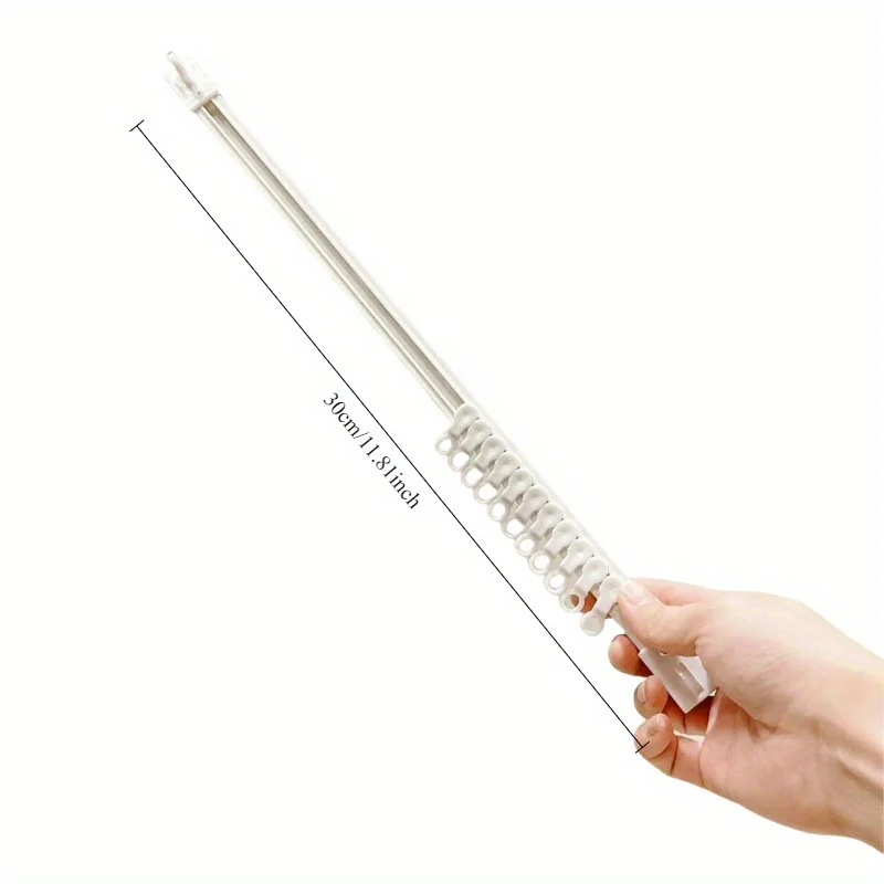 1pc Paste Sliding Hooks, Stick Adhesive Hooks Behind the Door, Row Hooks Without Punching a Row of Hanging Racks