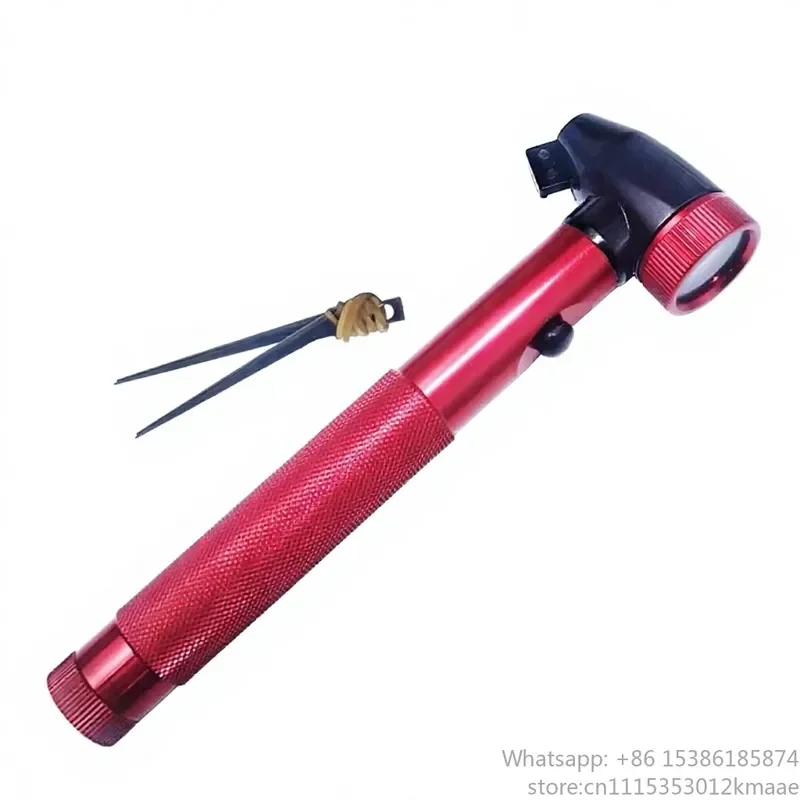 Vequyn Red Eagle Eye Aluminum Alloy Handle Auto Repair Tool with Light Probe Set Endoscope and Fiber Optic Lamp