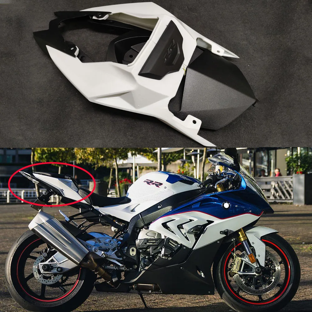 

New Motorcycle Unpainted Tail Rear Fairing Injection Molded For BMW S1000RR 2015-2018 2015 2016 2017 2018