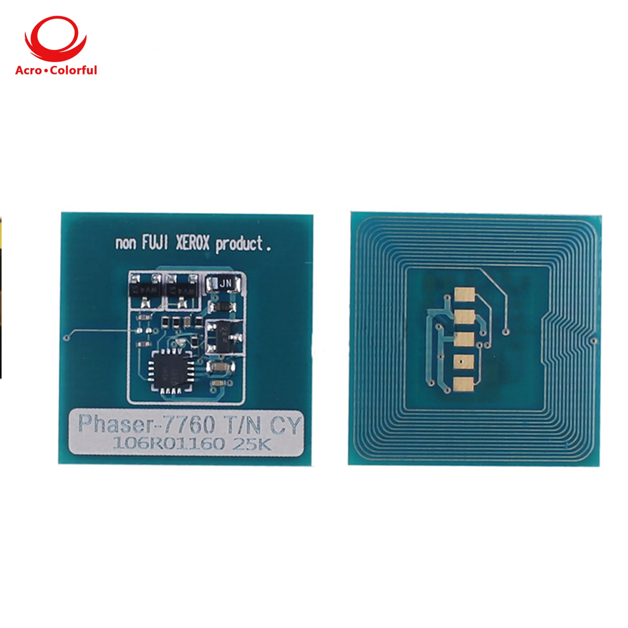 

106R01163 106R01160 106R01161 106R01162 Совместимый тонер-чип 108R00713 Барабанный чип для Xerox Phaser 7760 7760DN 7760DX 7760GX