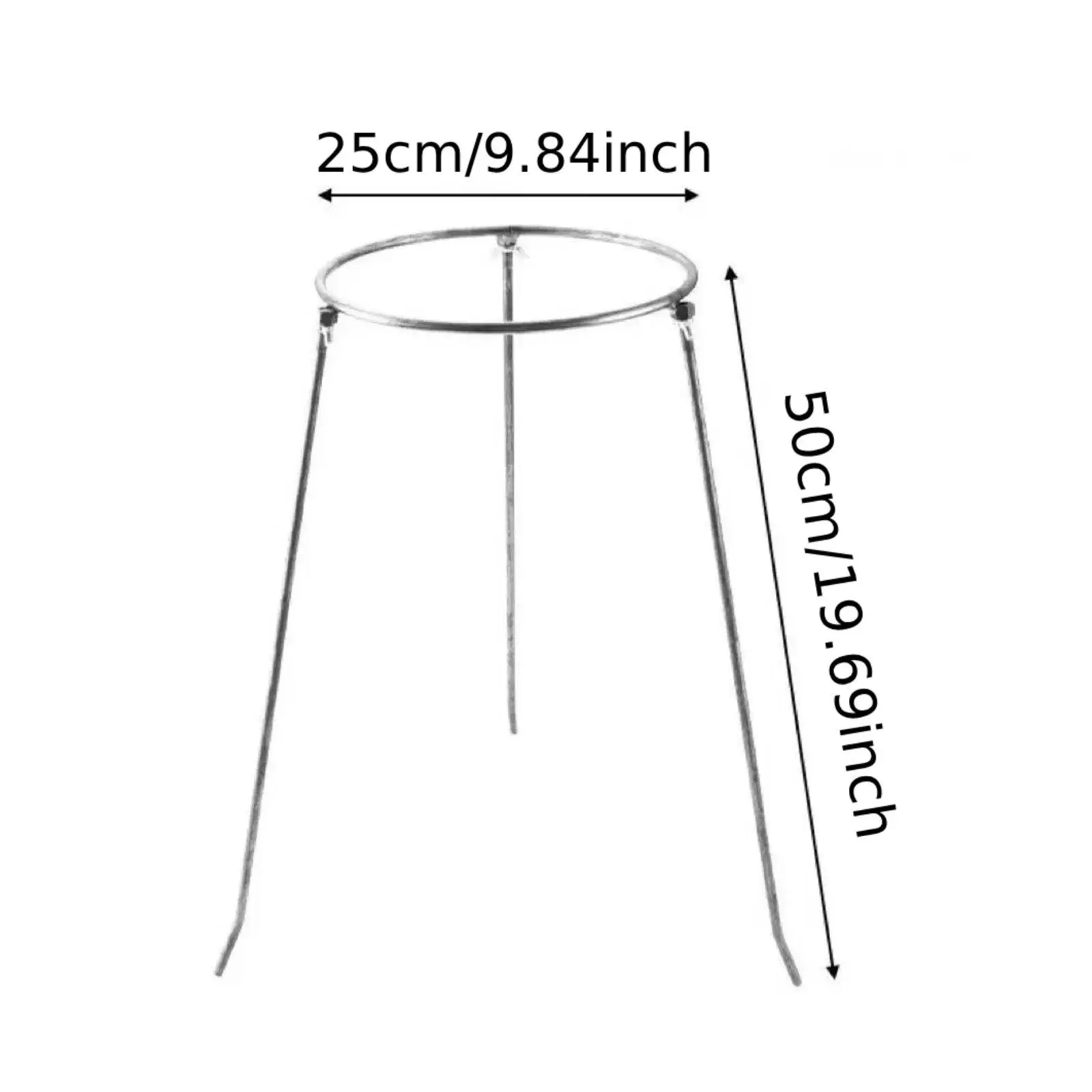 Outdoor Trash Bag Holder Stand Leaf Bag Holder Portable Heavy Duty Labor Saving Multifunctional for Weeding Garage Farm Party