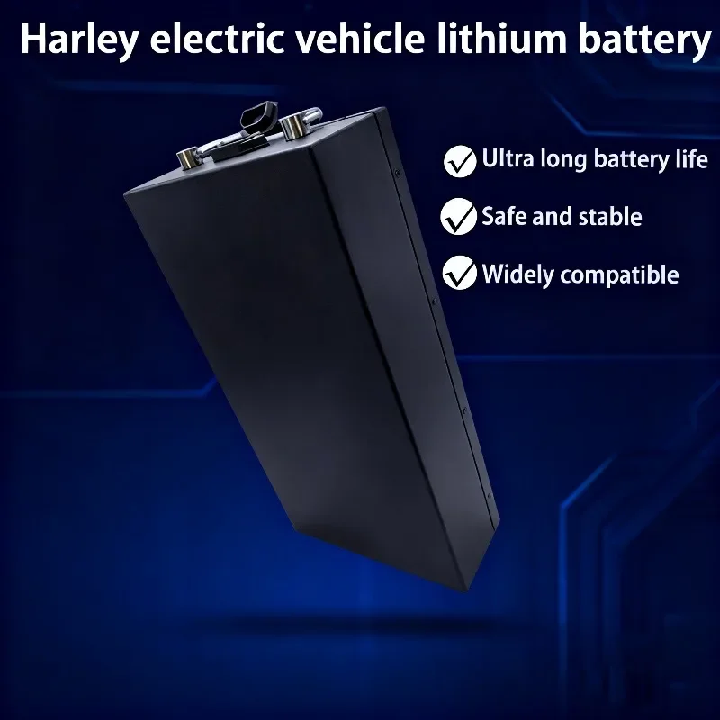 For Harley 60V Electric Vehicle Lithium Battery 20-40Ah, High Quality, Built-in Intelligent Protection, Fully Charged with Power