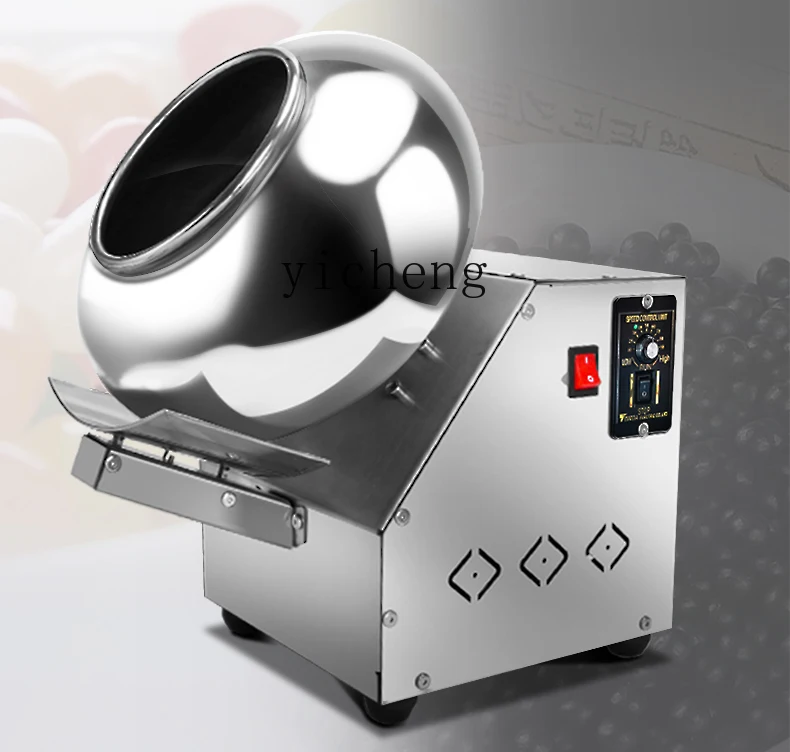 Macchina per glassa ZZ, asciugatrice e lucidatura, arrotondatrice per film di caramelle