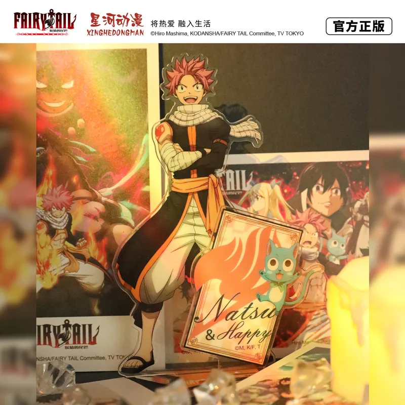 Bild 6: Fairy Tail Etherious Natsu Dragneel Gray Fullbuster Wendy Marvell Erza Scarlet Offiziell Autorisierte Stehende Figuren aus China