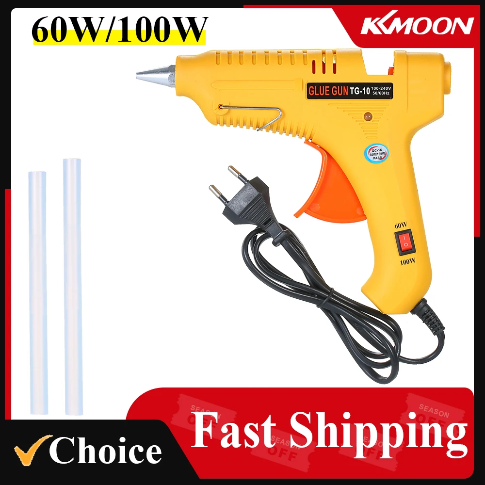 Пистолет для термоплавкого клея, 60 Вт/100 Вт