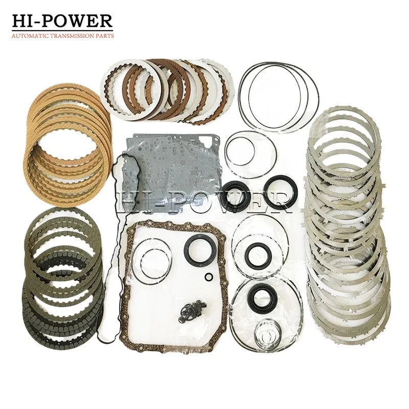 A6LF1 A6LF2 A6LF3 Transmission Master Rebuild Kit Clutch Friction Steel plate for HYUNDAI Gearbox Overhaul kit Gasket Kit A6LF1