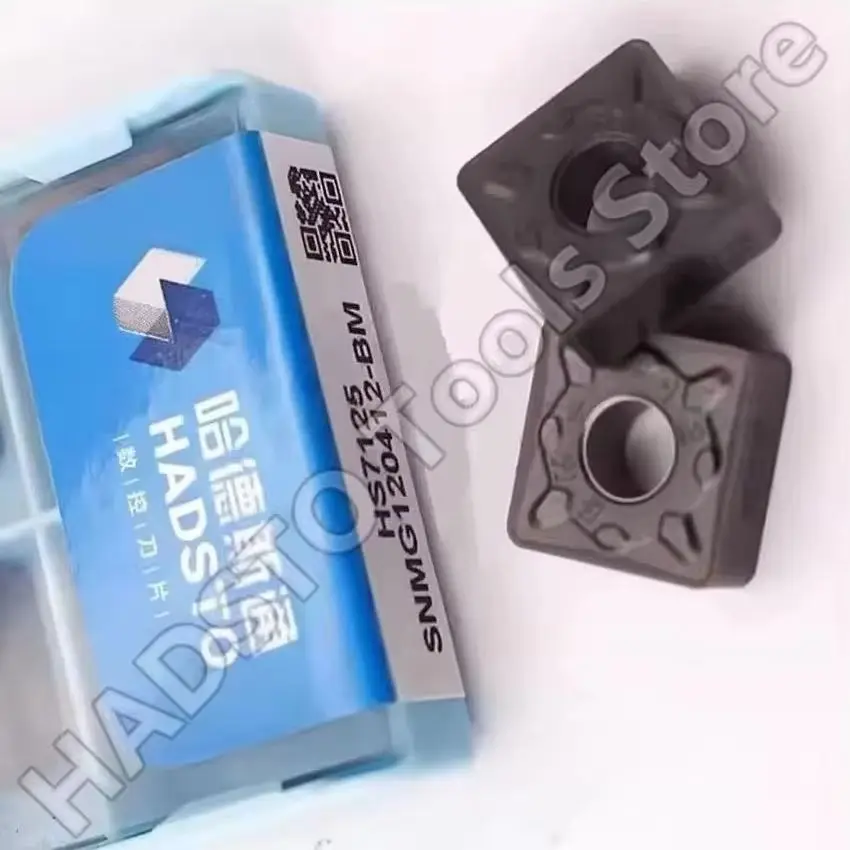 

SNMG120412-BM HS7125 HADSTO CNC blade carbide inserts Turning inserts 10pcs/box