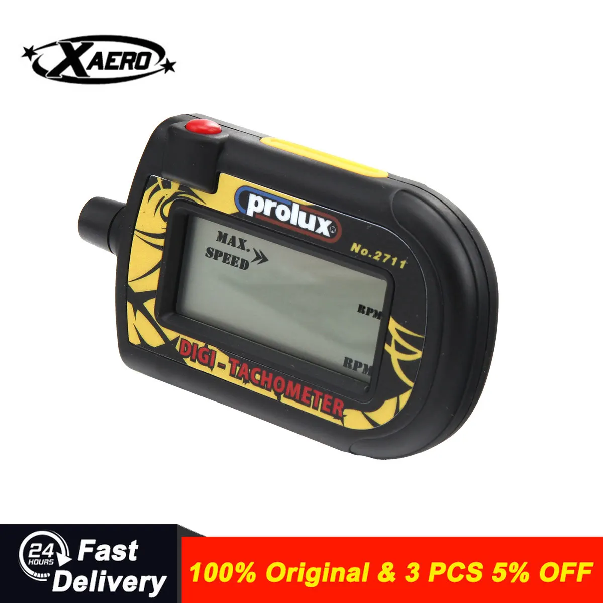 

Prolux PX2711 Digital Wireless Tachometer For RC Model