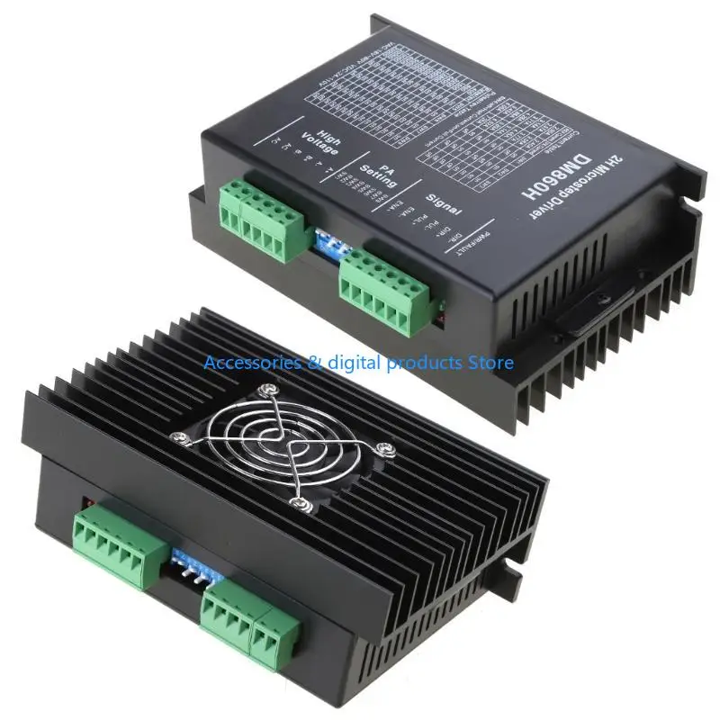 77JD Digital Microstep driver DM860H Stepper Motor Controller 2-phase Digital Stepper
