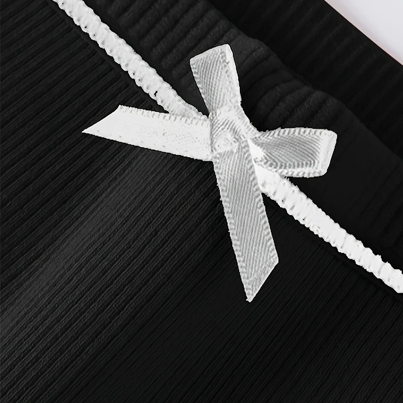 Random Color 5/10Pieces Teenage Girls Briefs Cotton Fabric Soft Panties For Adolescent Girl Solid Threaded Young Girls Underwear - view 5