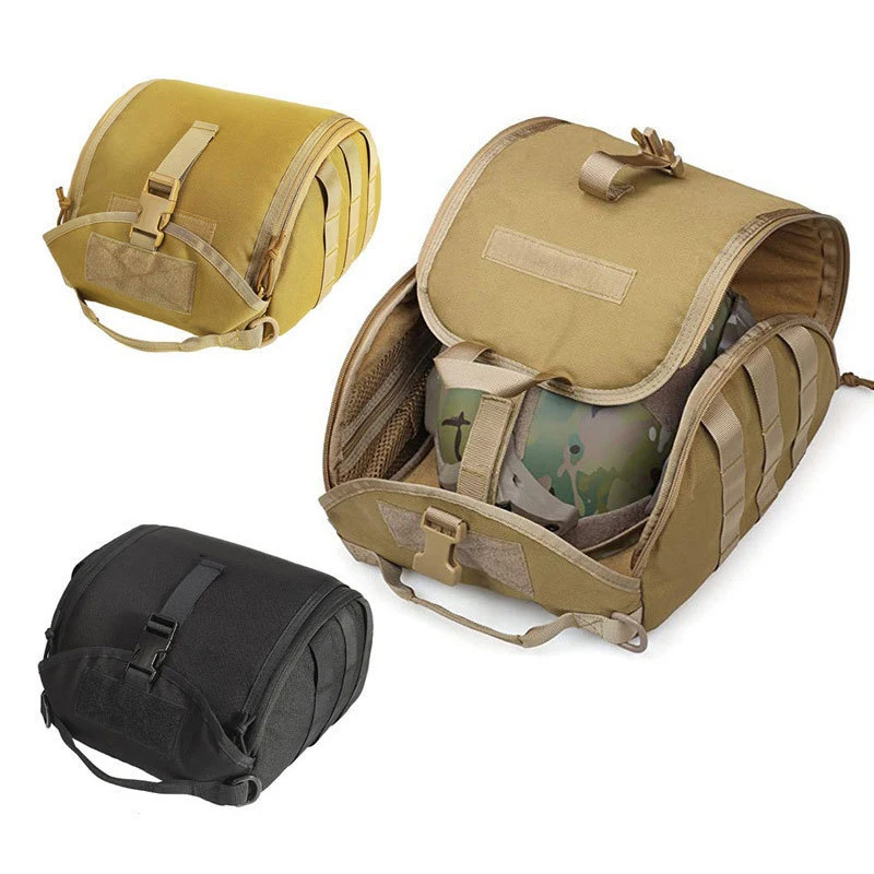 1000D Nylon Tactical Ballistic Helmet Bag Multifunction Airsoft Cycling Helmet Storage Bag Motorcycle Helmet bag