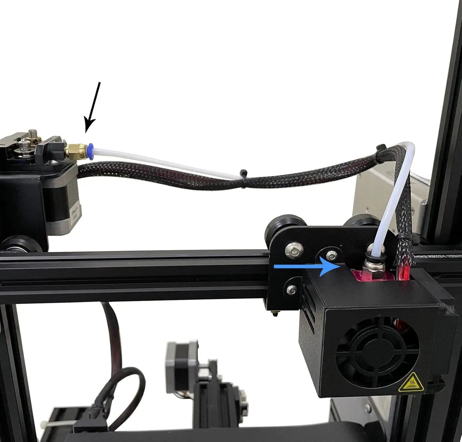 5/10 Stück Creality Pneumatische Anschlüsse PC4-01 1,75 mm PC6-01 3,0 mm PTFE-Rohrkupplung J-Kopf-Armaturen für V5 V6 Hotend 3D-Drucker – Detail 6
