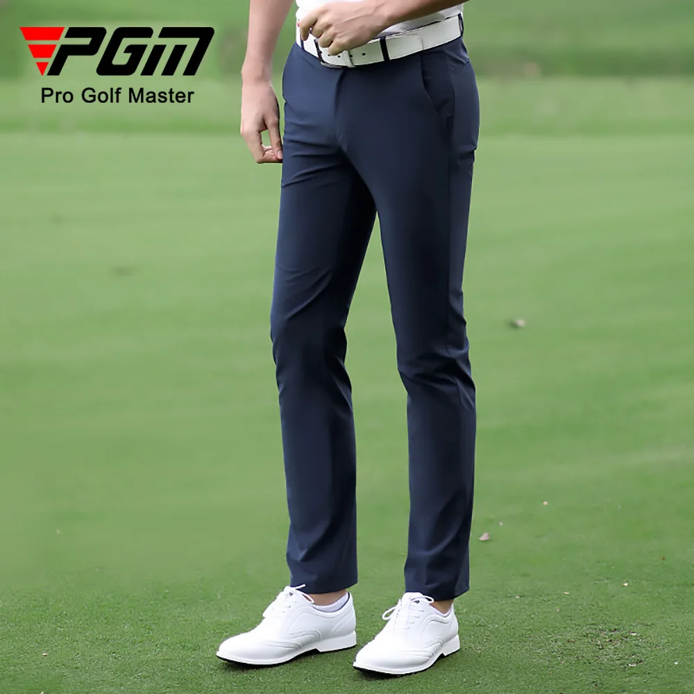 

PGM Men's Golf Pants Men's Golf Trousers Slim Ball Pants Elastic and Breathable