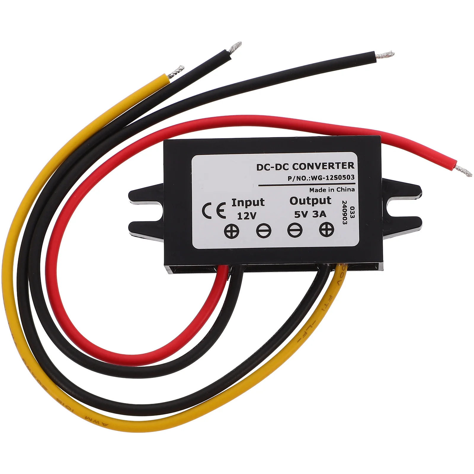 

12V to 5V Dc-Dc Voltage Regulator Car Power Converter Automotive LED Display Power Adapter Voltage Stabilizer Travel Converter