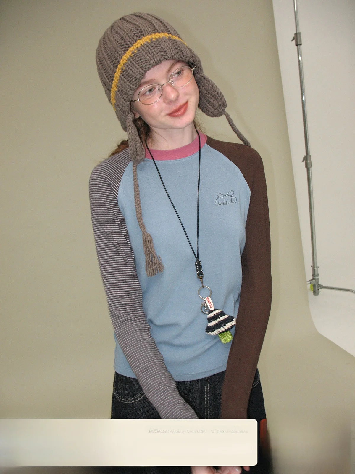 

Оригинальная полосатая цветная блузка Odder, женская длинная футболка Sve Base irt, повседневная облегающая футболка, топ с внутренним слоем