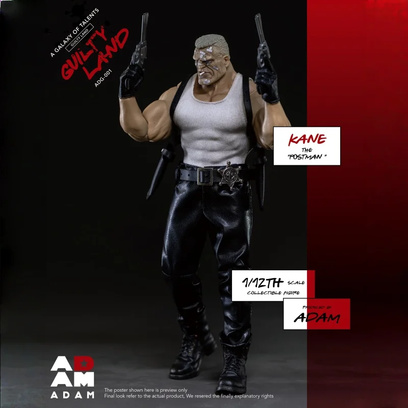 Pre-Sale 1/12 Muff Toys Adam Guilty Land The Post Man Kane ADG-001