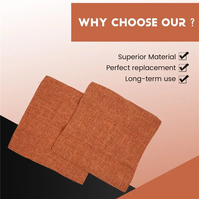 [NEW!A93G】 Pillow Covers 18X18 Inch Set Of 2 Modern Farmhouse Rustic Decorative Throw Pillow Cover Square Cushion Case