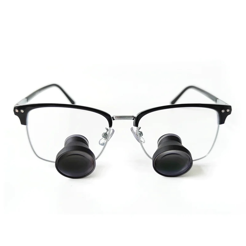 Customized TTL 2.5X 3.0X 3.5X Dental Loupes Ultra-light Medical Surgical Binocular Lupa Magnifier Lupa with Prescription Lenses