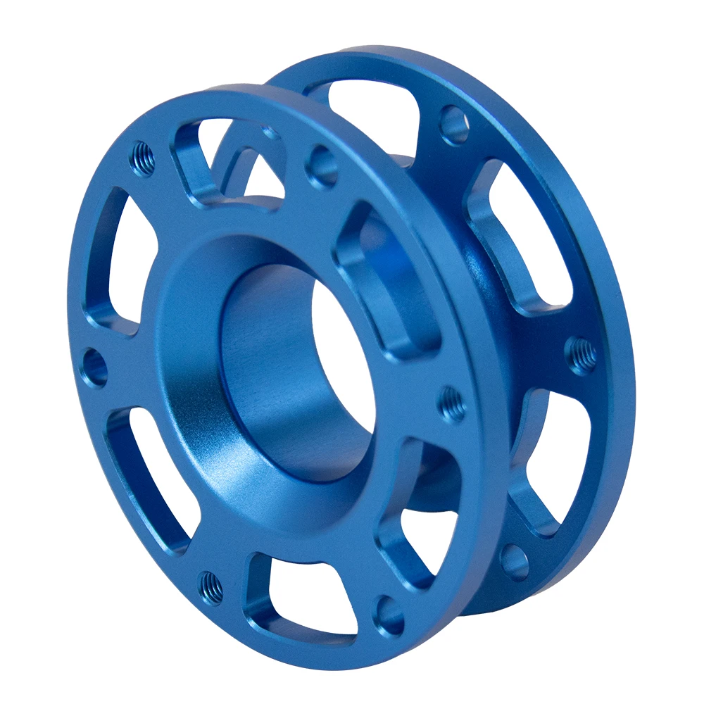 Simube Steering Wheel Spacers With 70 mm Bolt Pattern, Featuring CNC Machining and Anodized