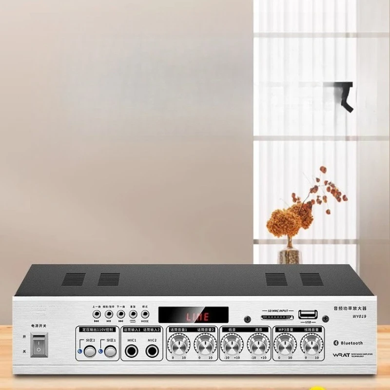 Bluetooth partition power amplifier, speaker, speaker power amplifier, household constant resistance and constant voltage audio,