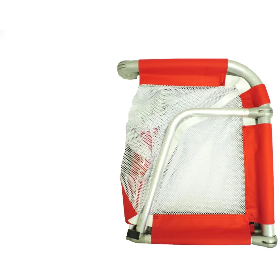 ประตูฟุตบอลอลูมิเนียมพับได้ Alpha Goal พร้อมกระเป๋าสำหรับพกพา สำหรับการฝึกซ้อมกีฬากลางแจ้ง ดีไซน์น้ำหนักเบาและทนทาน พร้อม Ea