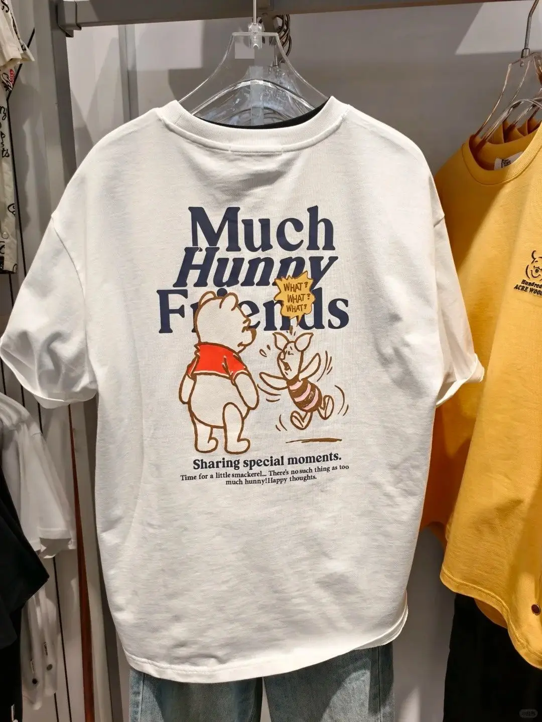 

Летние персонализированные европейские и американские топы с короткими рукавами и принтом Winnie из чистого хлопка для мужчин и женщин