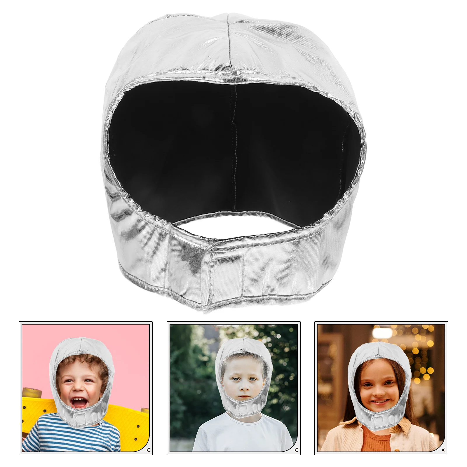 

1pc Astronaut Space For Kids Adults Lightweight Costume Headwear Halloween Party Cosplay Space-Themed Event