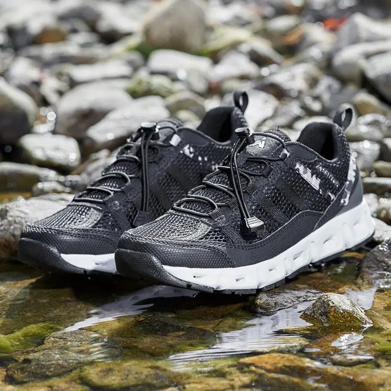 Couple's Outdoor Casual Sports Trekking Shoes Spring Summer Mountain Climbing Hiking Shoes Anti-Slip Mesh Inner for Men