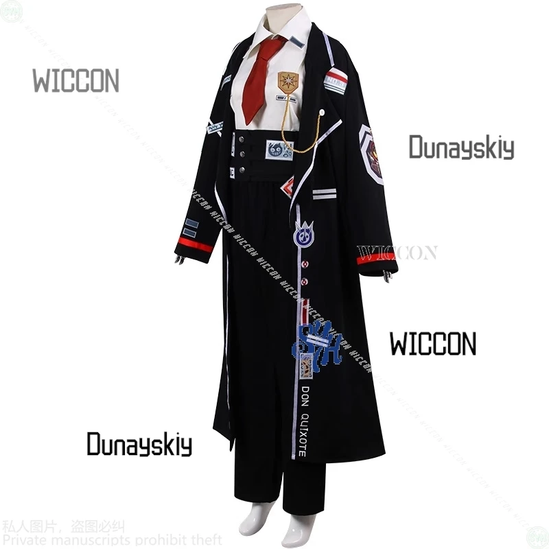 متجر Willow Cos Store Lim Cosplay DonQuixote زي فاسق وسيم JK DK أصفر قصير باروكات ربطة عنق سروال الهالوين