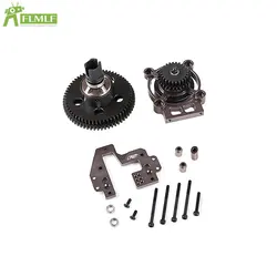 Lega 24T 63T e 29T 58T Set di ingranaggi di trasmissione a 2 velocità adatto per parti di gioco giocattolo per auto ROFUN ROVAN F5 MCD XS5 RR5 Rc in scala 1/5