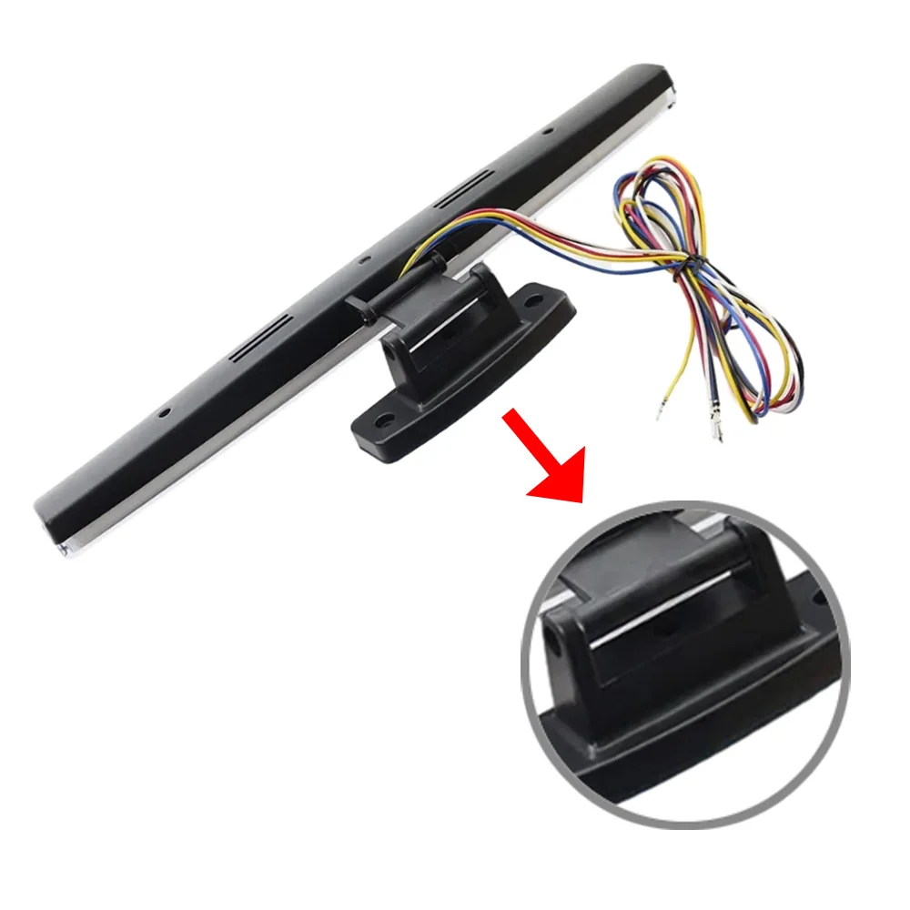 12V Universal Car Third Brake High Mounted 3rd Brake Light Lamp 2W Indicator Lamp Rear Taillight LED High Additional Stop Lights