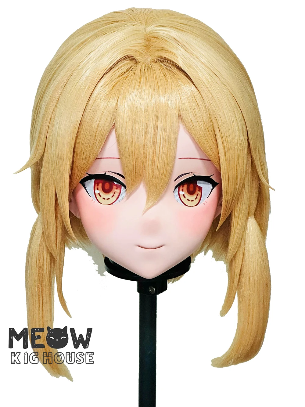 

(MEO423) Customize Handmade Full Head Lockable Crossdress Male to Female Japanese Cartoon Anime Game Character Kigurumi Mask