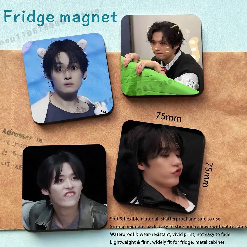L-Lee K-Know Lino Bundle Boy New PVC Fridge Magnet for Cartoon Refrigerator Decor For Child Magnetic Toy
