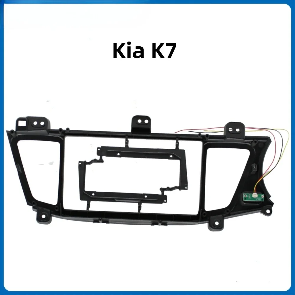 

Для Kia K7 автомобильные аксессуары 9-дюймовая рамка Fascia адаптер Android радио аудио прибор панель монтажная панель комплект