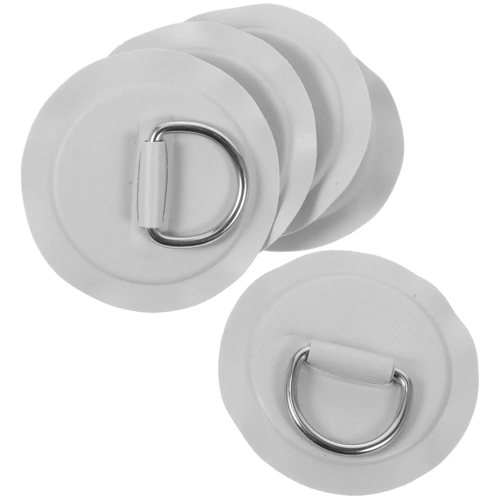 5pcs Stainless D ring for Inflatable Boat Kayak Paddleboard Kayak D Ring Kit Repair Kit PVC Accessories Replacement