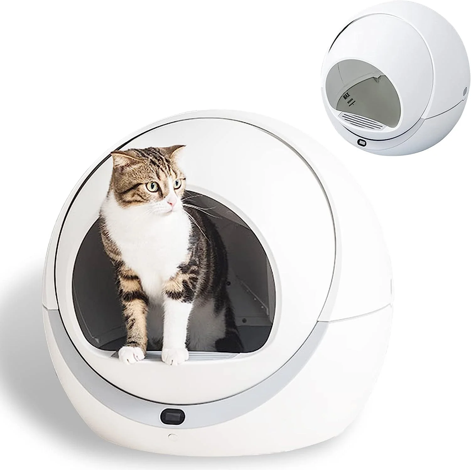 

Large Capacity Automatic Cat Box, Smart WIFI Cat Toilet, APP Remote Control/Deodorization Cat Box