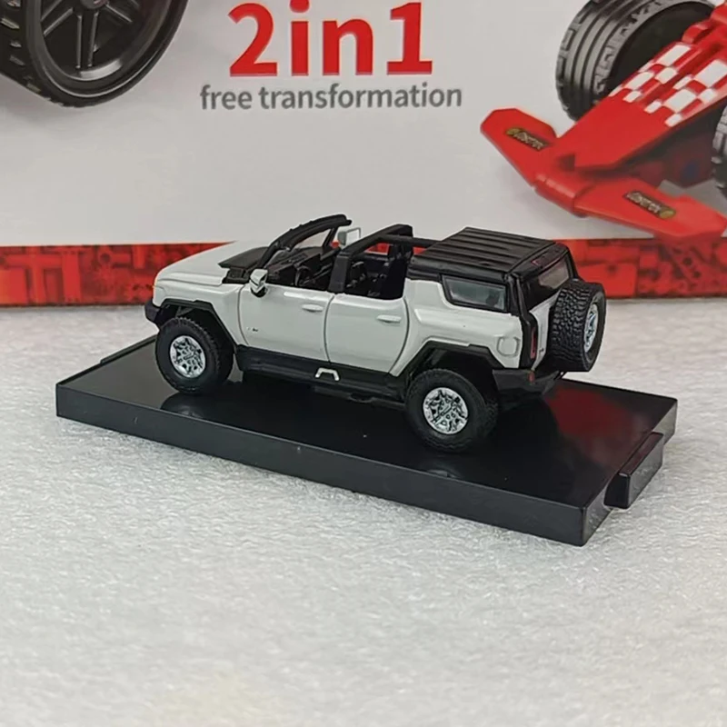 New Model Car 1/64 Scale HUMMER EV Special Edition Alloy Diecast Toys Classical Cars Model Vehicle Toy Collection Decoration