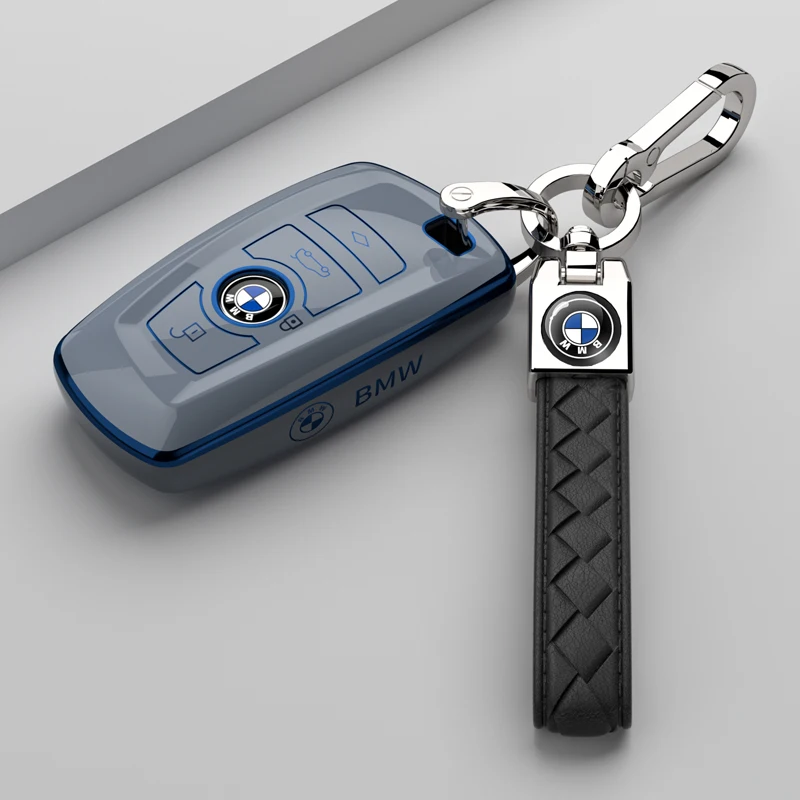 4 أزرار لسيارات BMW F30 F20 F10 F18 F22 F01 X3 X4 F06 F02 M3 M5 حافظة مفاتيح السيارة قذيفة اكسسوارات السيارات التصميم