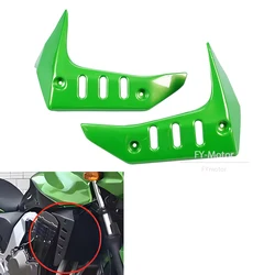 Motorcycle ABS Plastic Fairing Radiator Side Panel Cover Cowl Protector Fit For Kawasaki Z 750 Z750 2004 2005 2006 2007
