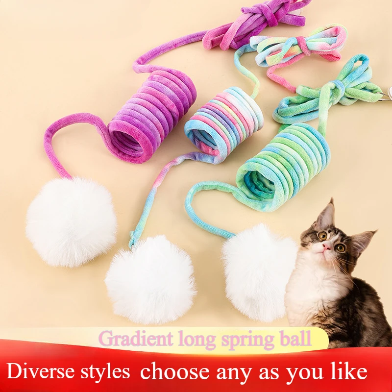 

Door Hanging Swing Cat Toy Pendant Can Be Replaced and Freely Adjusted in Size Enjoy Playing Relieve Boredom with Cat Toys