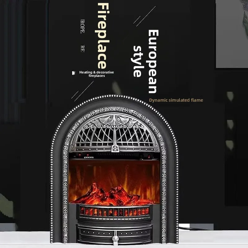 Simulated flame bird cage household entrance living room decorative cabinet