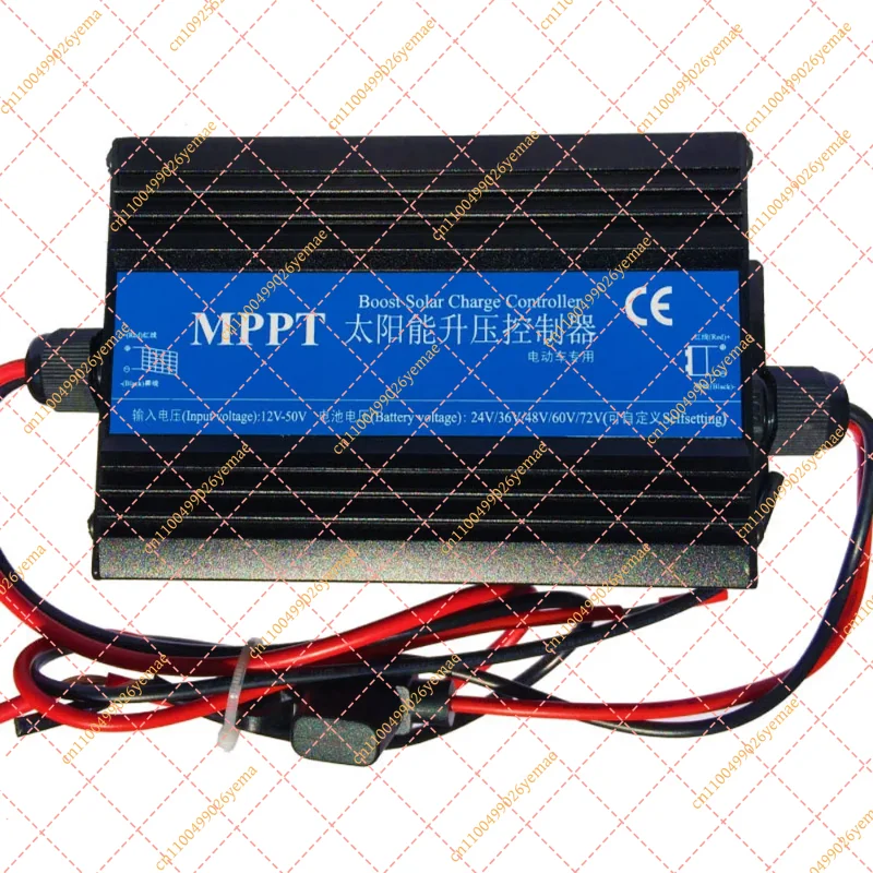 300W MPPT 24V/36V/48V/60V/72V Solar Boost Controller Car Electric Vehicle Charging Voltage Regulator 97% Efficiency