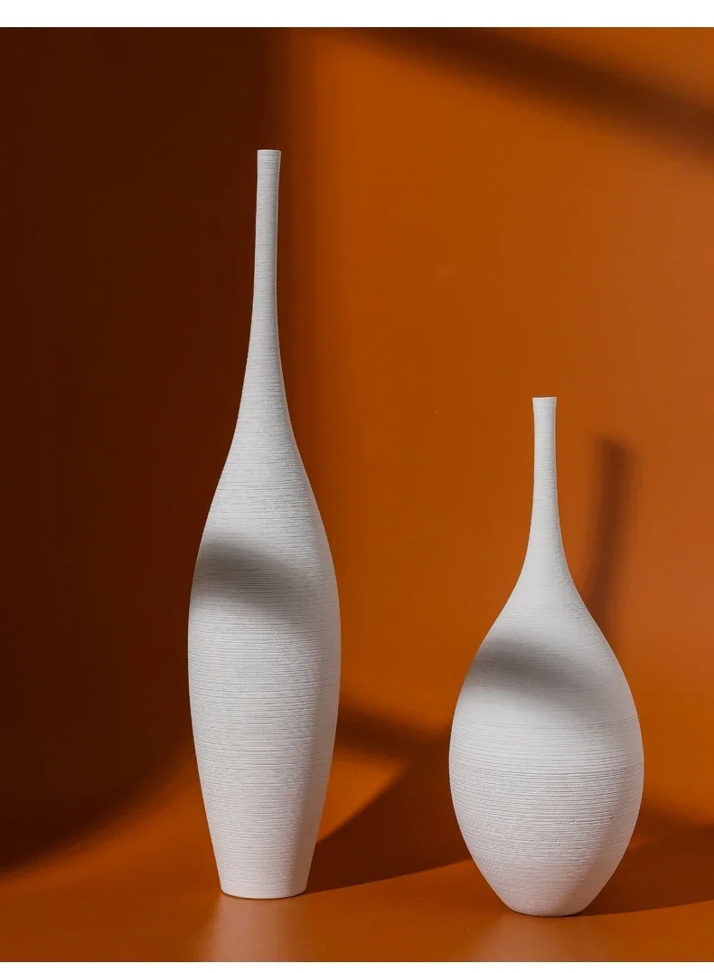 handmade art vase decor ceramic plant ornaments room decorations pots decorative CN(Origin)